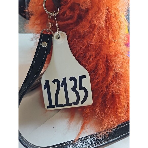 Holy Cow couture purse, Over The Body Handbag. One Of A Kind Look Wow! - Picture 7 of 16